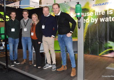 Reldair and Veha Plastics had a joint booth. Alex Punte explained that Reldair's systems are not only used in horticulture. The wealthy with large luxury yachts can also appreciate the misting systems for a bit of cooling.